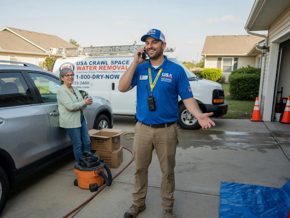 Crawl Space Water Removal Bedias, TX FAQs
